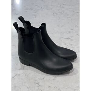 Sam Edelman Women's Tinsley‎ Chelsea Rubber Rain Pull On Booties Size 9 Black
